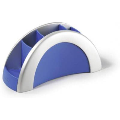 Pot à crayons PEN HOLDER VEGAS, argent/bleu - DURABLE
