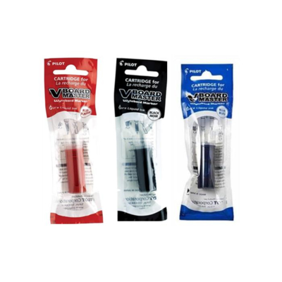 Set de 3 Recharges VBoard Master Bleu Noir et Rouge - PILOT