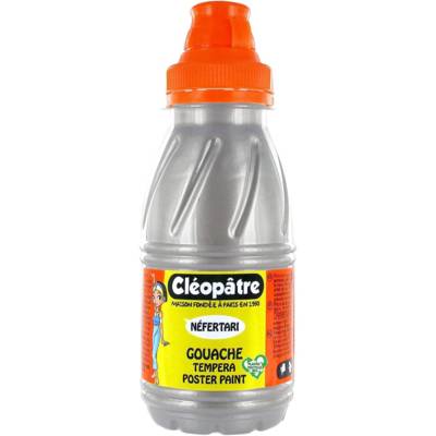 Gouache Néfertari Argent 250 ml - CLÉOPÂTRE