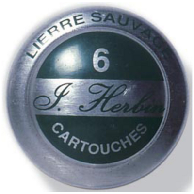 Boîte de 6 cartouches d'encre standard Lierre sauvage - Herbin