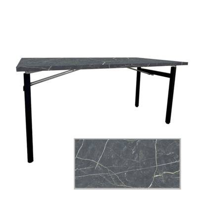 Table pliable Tambu 160x80cm marbre samas - intérieur - RestooTab