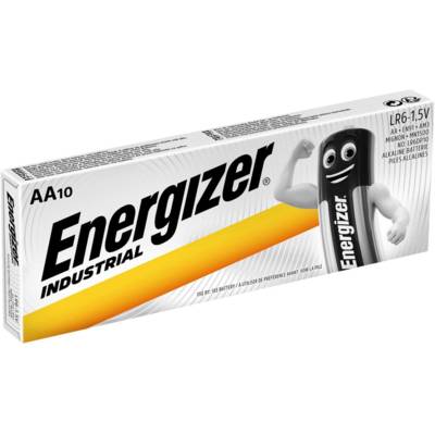 Paquet de 10 piles Industrial AA LR6 DP10/120 - ENERGIZER