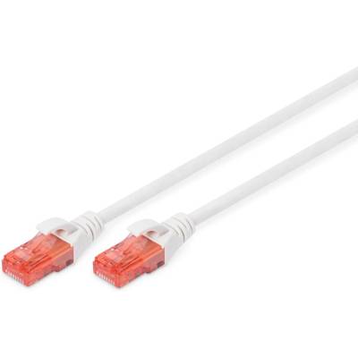 Câble Réseau CAT 6 U-UTP Cuivre LSZH 2m Blanc - DIGITUS