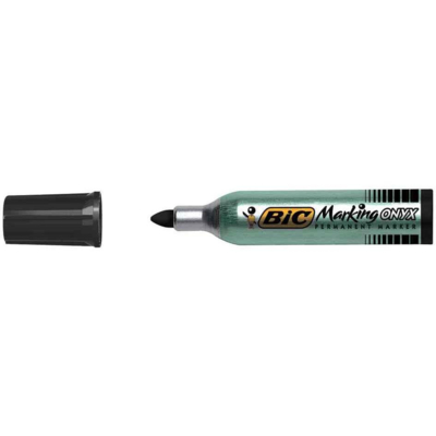 Marqueur Permanent MARKING ONYX 1482 Pte Ogive Trait 1,5 mm Noir - BIC
