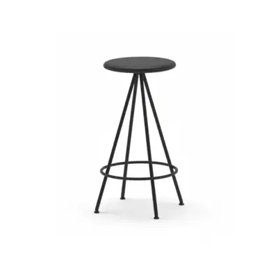 Tabouret haut Sun noir WORA - OCCASION - Inclass