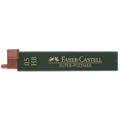 Boîte de 12 mines Super Polymère 9065 S-HB - Faber-Castell