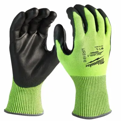 Gants MILWAUKEE HV Anti coupure niveau 4/D - Taille 7 - 4932479926