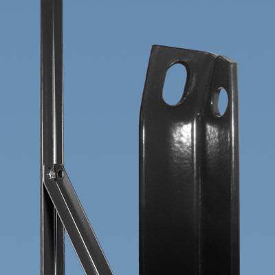Jambe de force plastifié gris - Gedimat - FERRO BULLONI