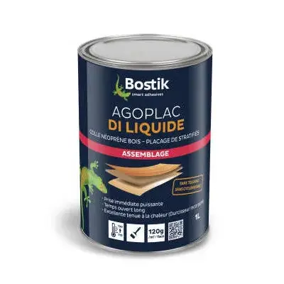 Colle Agoplac Di Liquide BOSTIK - boite 1L - 30604787 - BOSTIK SA