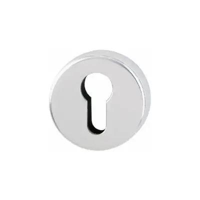 Paire de rosaces Cortina 42KS HOPPE Argent - Clé i - 762750