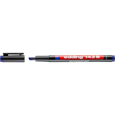 Feutre Permanent 143 b bleu 1-3 mm - EDDING