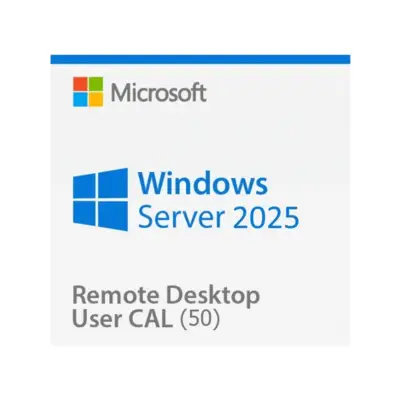 Microsoft Windows Server 2025 Remote Desktop Services (RDS) 50 device connections CAL