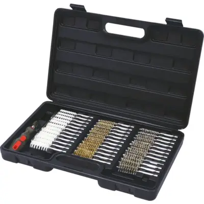 Coffret 36 brosses goupillon inox - nylon - laiton - DRAKKAR TOOLS -