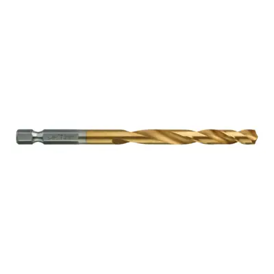 Foret métaux Shockwave HSS-G TiN Red Hex - Ø 7 x 109 mm - 5 pièces - MILWAUKEE - 4932478182