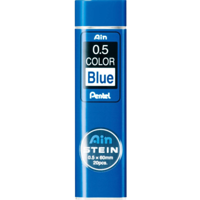 Mine de couleur AIN STEIN, bleu 0,5 mm - Pentel