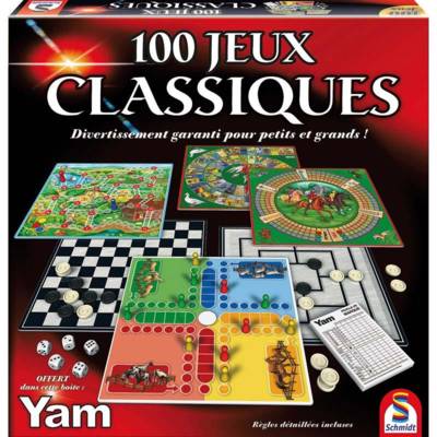 Boite de 100 jeux classiques - SCHMIDT SPIELE GMBH