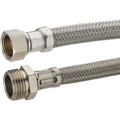 Flexible alimentation sanitaire inox - mâle/femelle ø12 x 17 mm - øint.8 - Gedimat - NOYON ET THIEBAULT