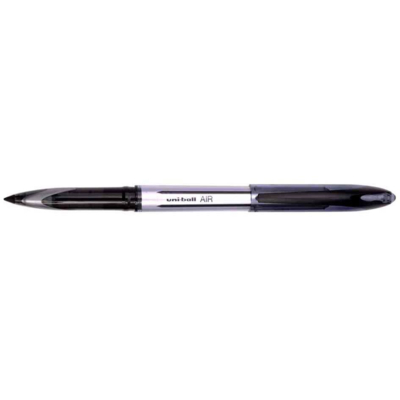 Roller encre liquide AIR UB188 pointe moyenne noir - Uni-ball