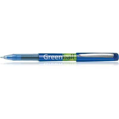 Stylo Roller Encre liquide GREENBALL 7 pointe Moyenne Bleu - Pilot