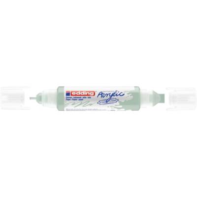Marqueur acryl 3d dble pointe 5400 menthe douce 2-3 mm, 5-10 mm - EDDING