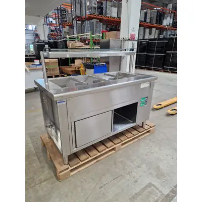 Bain marie 4 cuves GN1/1 - 308984 - Tournus Equipement