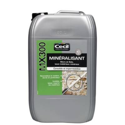 Minéralisant MX300 incolore - Gedimat - CECIL PRO