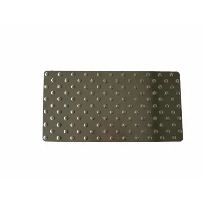 Bande éveil de vigilance Métal Waccess WATTELEZ 420x825 mm - Aluminium brut - 630155
