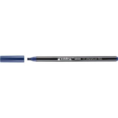 Feutre calligraphie 1255 bleu acier (3.5) 3,5 mm - EDDING