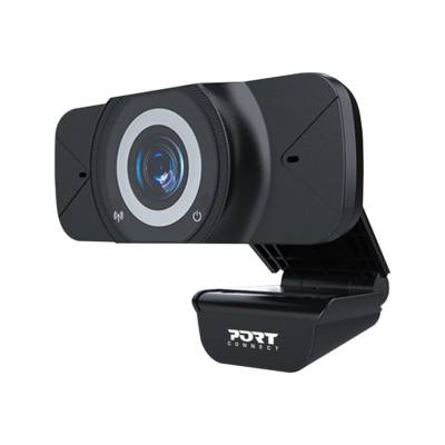 Webcam HD 1080p vidéoconférence micro intégré - PORT DESIGNS