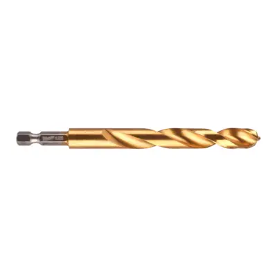 Foret métaux Shockwave HSS-G TiN Red Hex - Ø 10,5 x 122 mm - 1 pièce - MILWAUKEE - 48894724