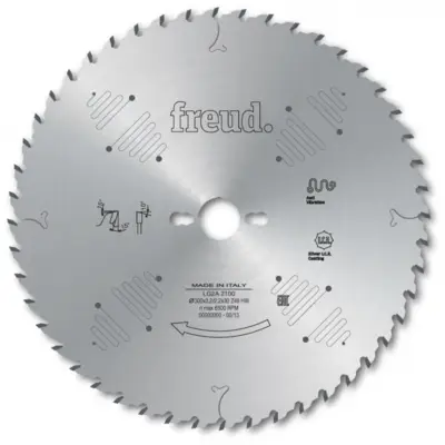 Lame pour panneaux en bois/contreplaqués FREUD - Ø250 3,2/2,2 AL30 Z40 BA - F03FS07562 -LG2A 1700