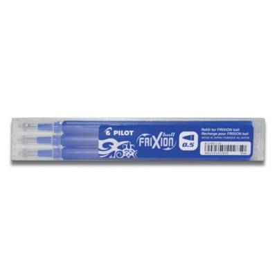 Set de 3 Recharges friXion Ball Clicker (BLS-FR5) Bleu - Pilot