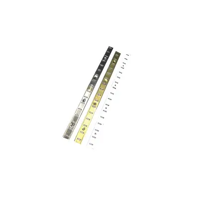Crémaillère MONIN SAS - Laqué blanc - Larg.16 mm - Barre de 2 mL - 272705