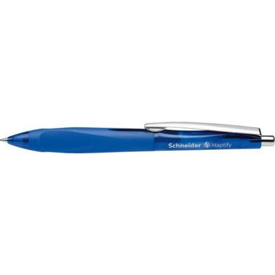 Stylo à bille Haptify bleu Pointe Moyenne Bleu - SCHNEIDER