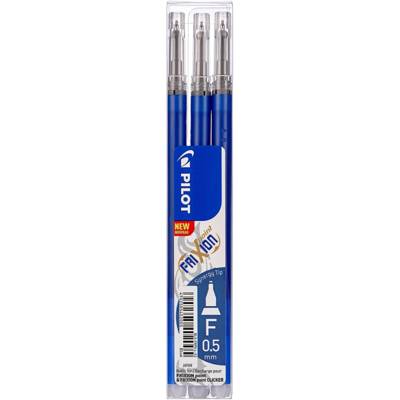 Set de 3 Recharges friXion Point et Clicker (BLS-FRP5) pointe fine Bleu - Pilot