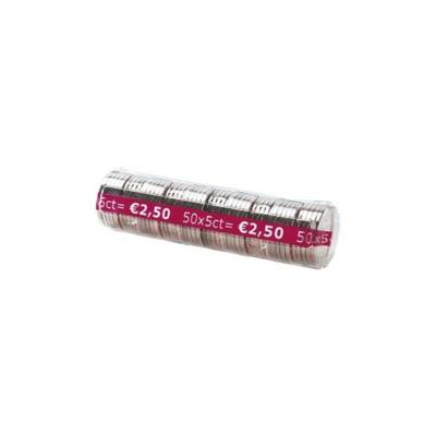 Lot de 100 Etuis à Monnaie THECOINTAINER pour 50 x 0,05€ - RESKAL