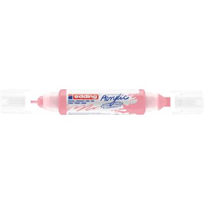 Marqueur acryl 3d dble pointe 5400 mauve chic 2-3 mm, 5-10 mm - EDDING