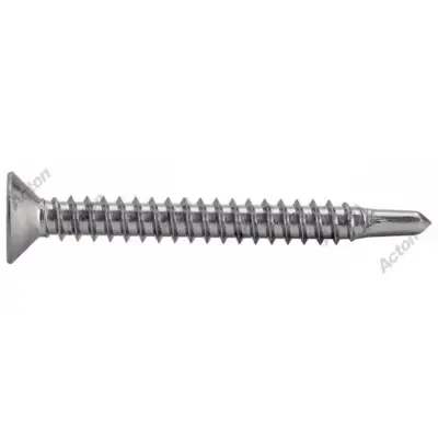 200 vis auto perceuses inox A2 tête fraisée carrée - ACTON - 624334.2X19