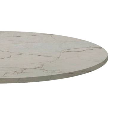 Plateau de table rond Marbre Yule - RestooTab
