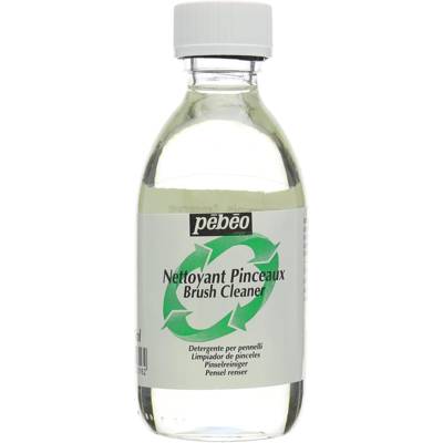Flacon 245 ml Nettoyant pour pinceaux huile et acrylique - PÉBÉO