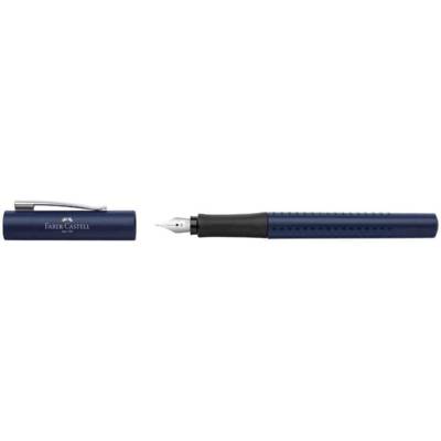 Stylo plume GRIP 2011, F, bleu classique - FABER-CASTELL