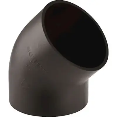 Coude PE GEBERIT 45° D.90 mm - 366.045.16.1