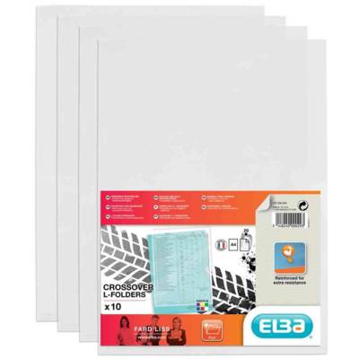 Sachet de 10 pochettes-coin Fard'liss incolore en PVC 20/100e - OXFORD