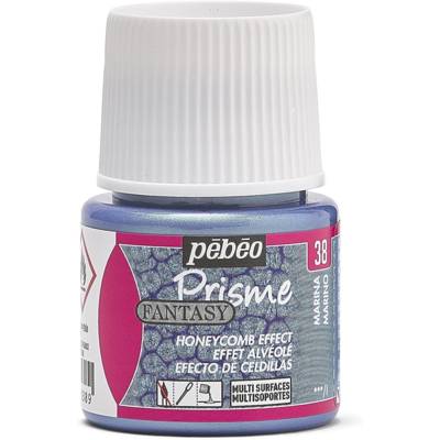 Flacon 45ml Peinture Fantasy Prisme à effet alvéolé MARINA - PÉBÉO