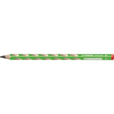 Crayon graphite EASYgraph HB droitier corps vert - STABILO