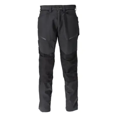 Pantalon de travail avec poches genouillères MASCOT Customized - 22479-230-Noir-90-46