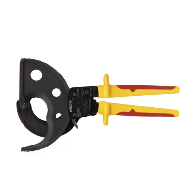 Pince coupe-câbles electric isolée à cliquet jusqu'a 500 mm² - WIHA - 46675