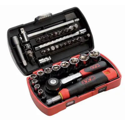 Coffret pocket light 39 douilles et accessoires SAM - 73R39 - SAM OUTILLAGE