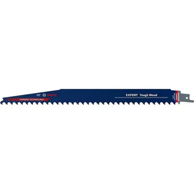 Lame scie sabre EXPERT Carbure Bois 300mm S1242KHM - BOSCH - 2608900406