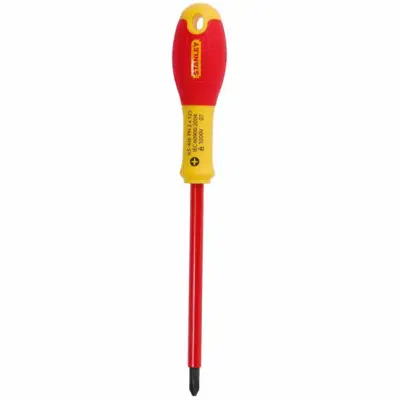 Tournevis Phillips isole 1000 v ph2x125mm FATMAX - 1-65-416 - STANLEY